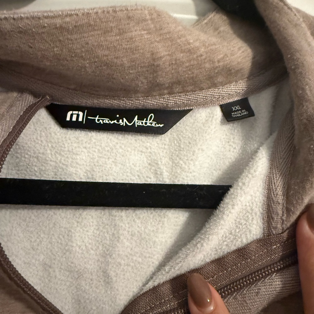 Travis Mathew Light Brown Pullover - image 2